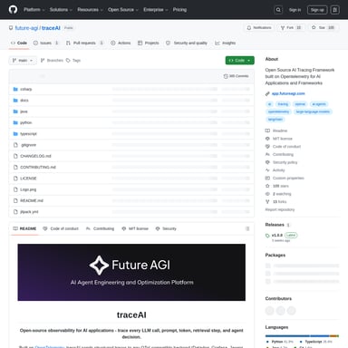 traceAI - 编程&IT AI Tool Screenshot