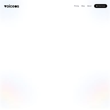 VoiceOS - Productivité AI Tool Screenshot