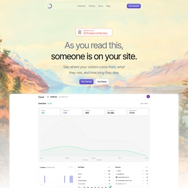 Sleek Analytics - Verkoop en Marketing AI Tool Screenshot