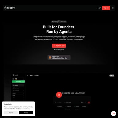 AgentPulse by Rectify - Código e IT AI Tool Screenshot