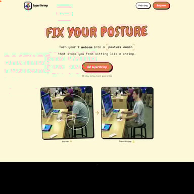 SuperShrimp - Productivity AI Tool Screenshot