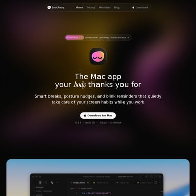 LookAway 2 - Productivity AI Tool Screenshot