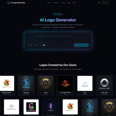 Ai Logo Generator - Logo Maker AI Tool Screenshot