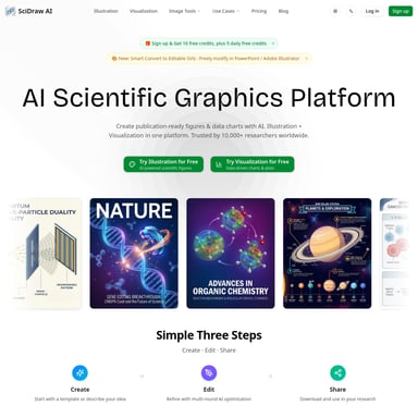 SciDraw AI - Productivity AI Tool Screenshot