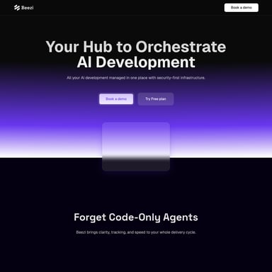 Beezi AI - 코드 및 IT AI Tool Screenshot