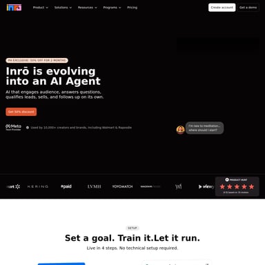 Inrō AI - Sales & Marketing AI Tool Screenshot