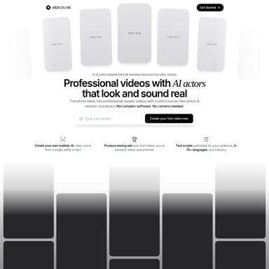 VIDEO AI ME - ビデオ AI Tool Screenshot