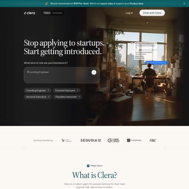 Clera - Human Resources & Resume AI Tool Screenshot