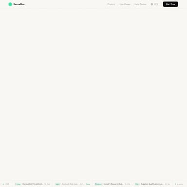 KarmaBox - 생산성 AI Tool Screenshot