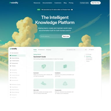 Mintlify Editor - Code et IT AI Tool Screenshot