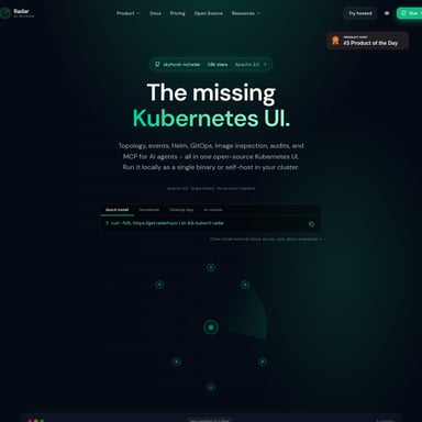 Radar - 编程&IT AI Tool Screenshot
