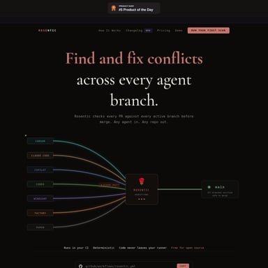 Rosentic - 编程&IT AI Tool Screenshot