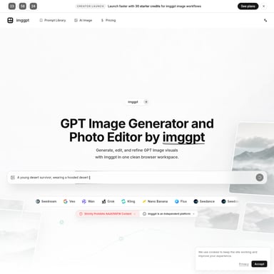 imggpt - Beeldgenerator AI Tool Screenshot