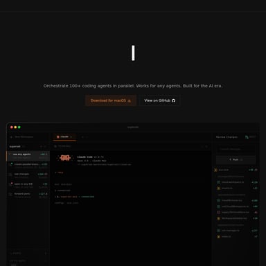 Superset 2.0 - Code und IT AI Tool Screenshot