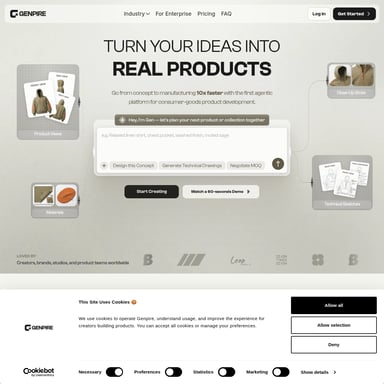 Genpire - Architecture & Design AI Tool Screenshot