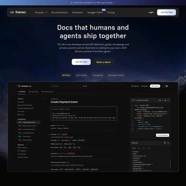 Theneo - Code & IT AI Tool Screenshot