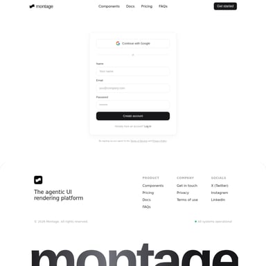 M1 by Montage - Code & IT AI Tool Screenshot