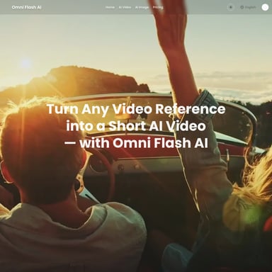 Omni Flash - Video AI Tool Screenshot
