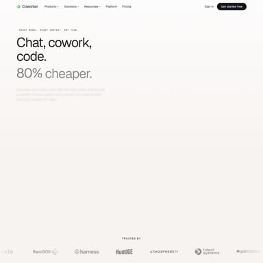 Coworker AI - Productivity AI Tool Screenshot