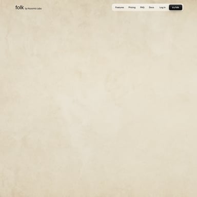 folk - Productivity AI Tool Screenshot