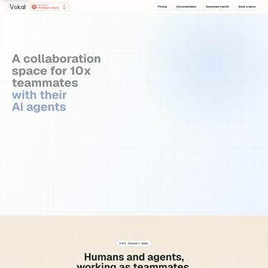 Vokal - Продуктивность AI Tool Screenshot