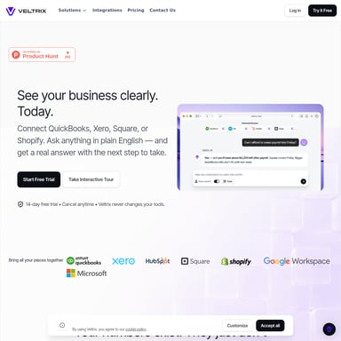 Veltrix AI - Finance AI Tool Screenshot