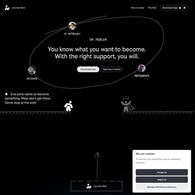 Journey Now - Productivity AI Tool Screenshot