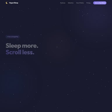 HyperSleep - 생산성 AI Tool Screenshot