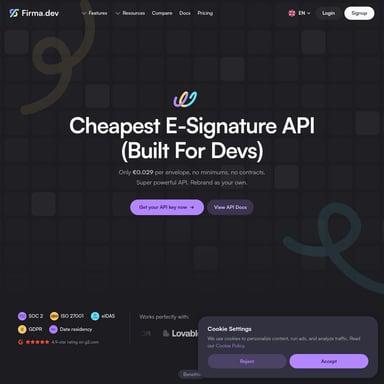 Firma.dev - 법률 AI Tool Screenshot