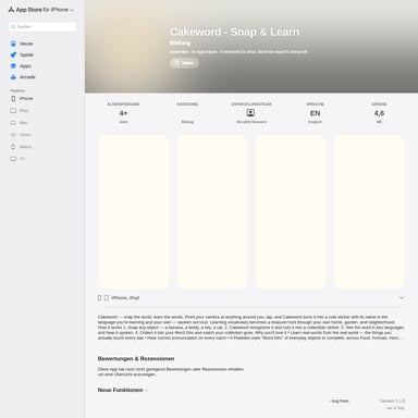 CakewordAI - 교육 AI Tool Screenshot