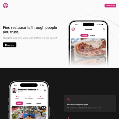 NomNak - 소셜 및 데이팅 AI Tool Screenshot