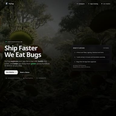 flytrap.dev - Код и IT AI Tool Screenshot