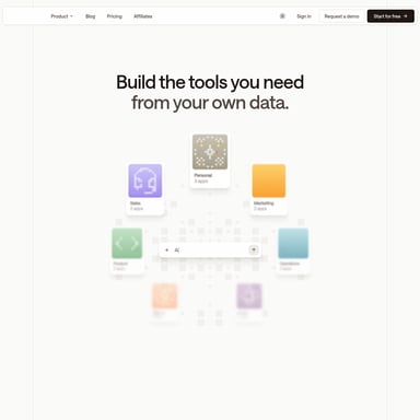 Zaro - Organization & Automation AI Tool Screenshot