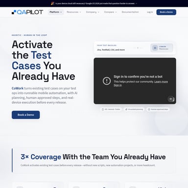 QApilot's CoWork - Code & IT AI Tool Screenshot