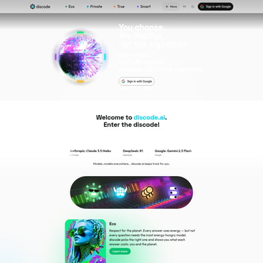 discode.ai - 生产率 AI Tool Screenshot