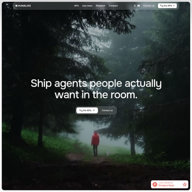 Humalike - Chatbot AI Tool Screenshot