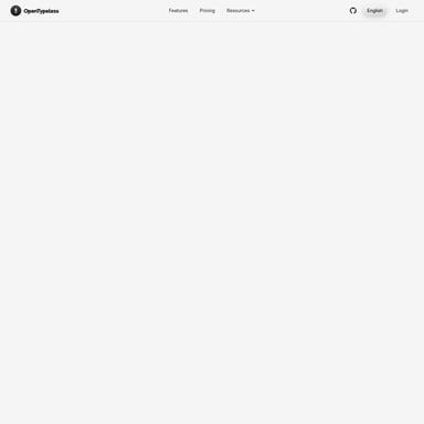 OpenTypeless - Tłumaczenie i Transkrypcja AI Tool Screenshot