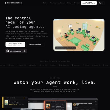 Termi Protocol - Code & IT AI Tool Screenshot
