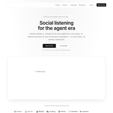 Octolens - Sales & Marketing AI Tool Screenshot