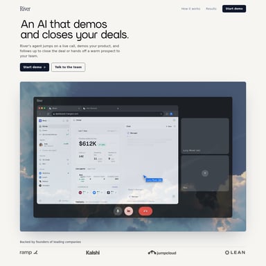River - Продажи и Маркетинг AI Tool Screenshot
