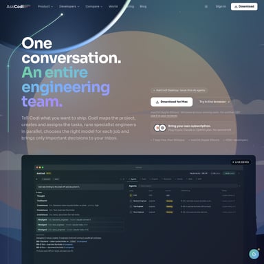 AskCodi - Code en IT AI Tool Screenshot