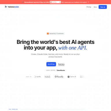 HarnessRouter - Code & IT AI Tool Screenshot