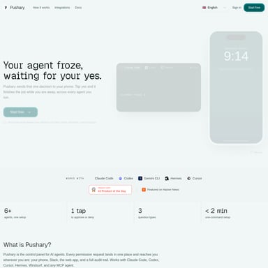 Pushary - Code & IT AI Tool Screenshot