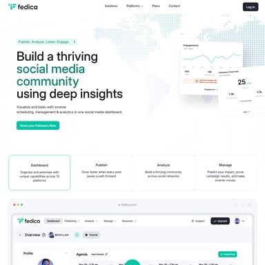 Fedica 2.0 - Sales & Marketing AI Tool Screenshot