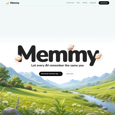 Memmy Agent - Productivity AI Tool Screenshot