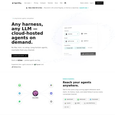 AgentSky - Organisation et Automatisation AI Tool Screenshot