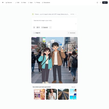 aigazou - Image Generator AI Tool Screenshot