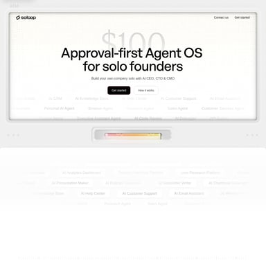 Soloop - Organization & Automation AI Tool Screenshot