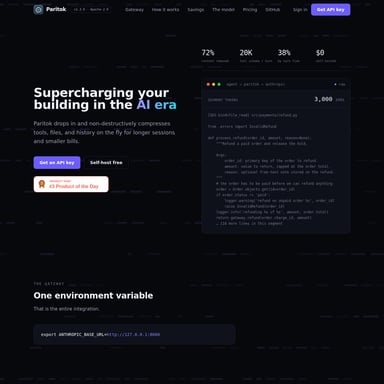 Paritok - 코드 및 IT AI Tool Screenshot