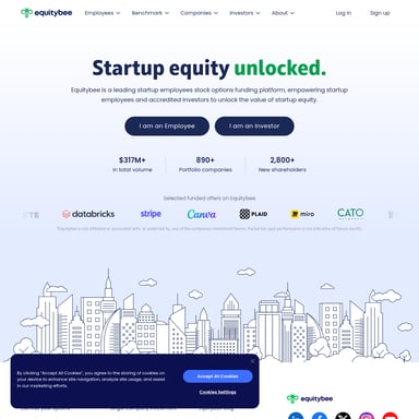 Equitybee Benchmark - Finance AI Tool Screenshot